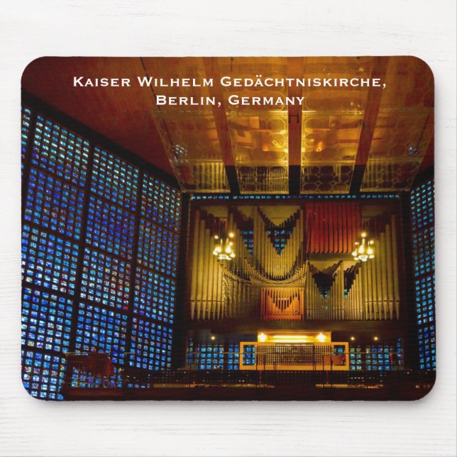 Tapis De Souris Église de mémorial de Kaiser Wilhelm (Devant)
