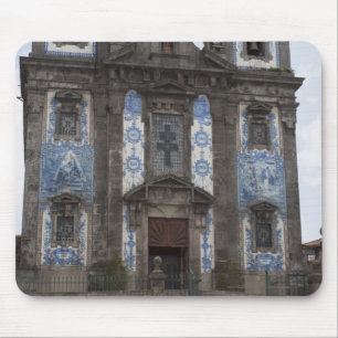 Tapis De Souris Église de Santo Ildenfonso avec des panneaux de