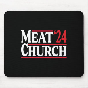 Tapis De Souris Église de viande 24 Bbq