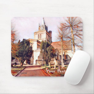 Tapis De Souris Église Sainte-Marie - Aylesbury