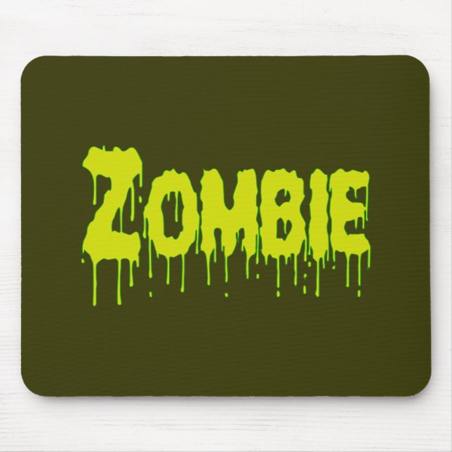 Tapis De Souris Égouttement de zombi (Devant)