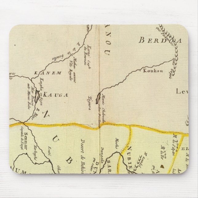 Tapis De Souris Égypte, Soudan (Devant)