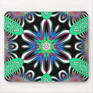 Tapis De Souris Electric Bloom Mandala