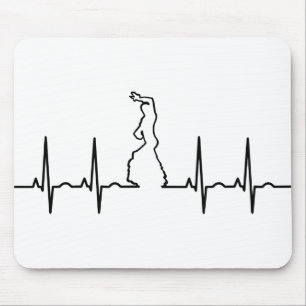 Tapis De Souris Electrocardiogramme Flamenca