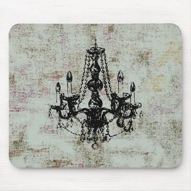 Tapis De Souris Élégance du lustre ~ Mousepad (Devant)