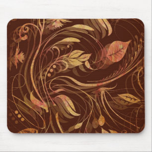 Tapis De Souris Élégant batik d'automne