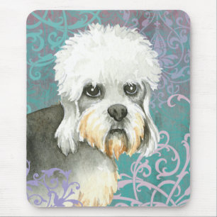 Tapis De Souris Elégant Dandie Dinmont Terrier