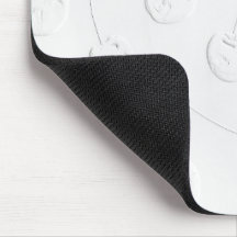 Tapis de souris élégant en cerisier blanc