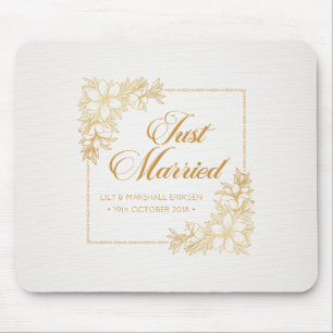 Tapis De Souris Élégant Mariage marié  Mousepad