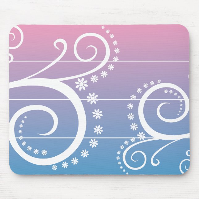 Tapis De Souris Elégant Mousepads (Devant)