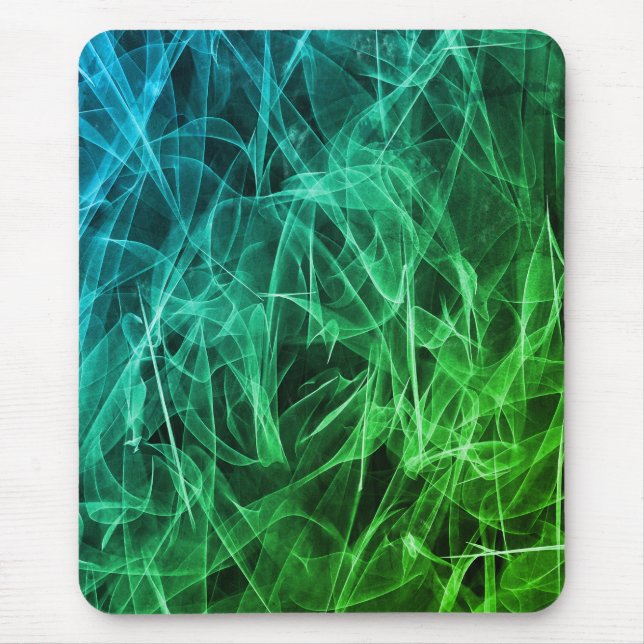 Tapis De Souris Élégante Fumée - Esthétique mystique (Devant)