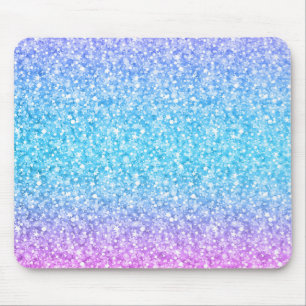 Tapis De Souris Elégante Parties scintillant colorée & Sparkles Te