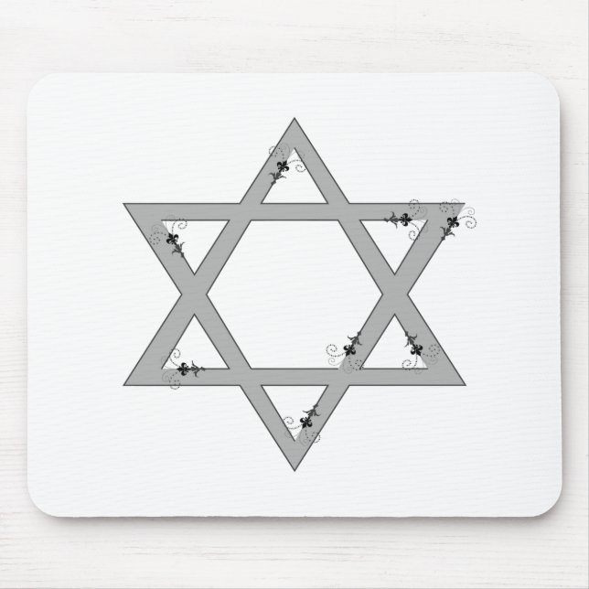 Tapis De Souris elegent star of david (Devant)