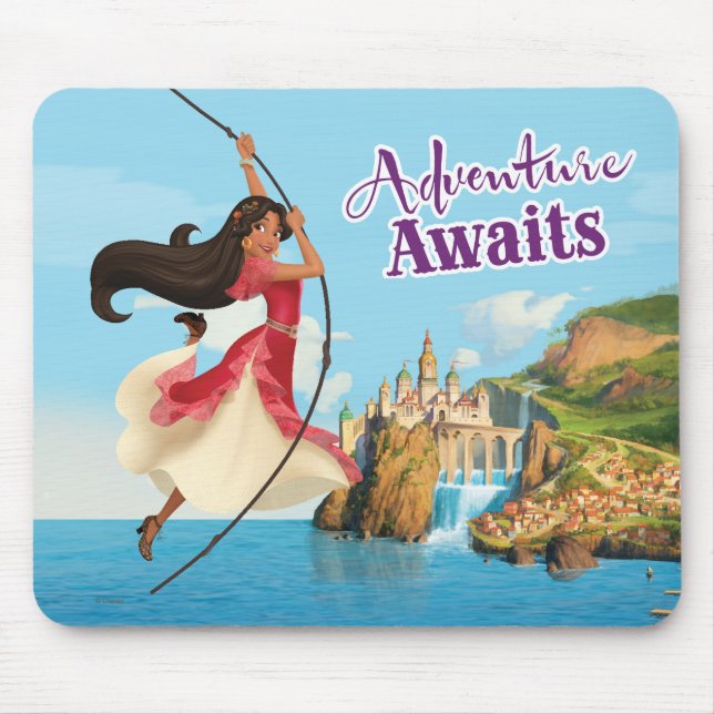 Tapis De Souris Elena | Aventure Attente (Devant)