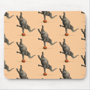 Tapis De Souris Eléphant artistique