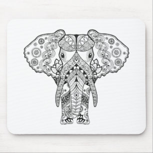 Tapis De Souris Éléphant de style