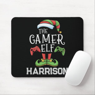 Tapis De Souris Elfe de jeu vidéo personnalisé pour Noël