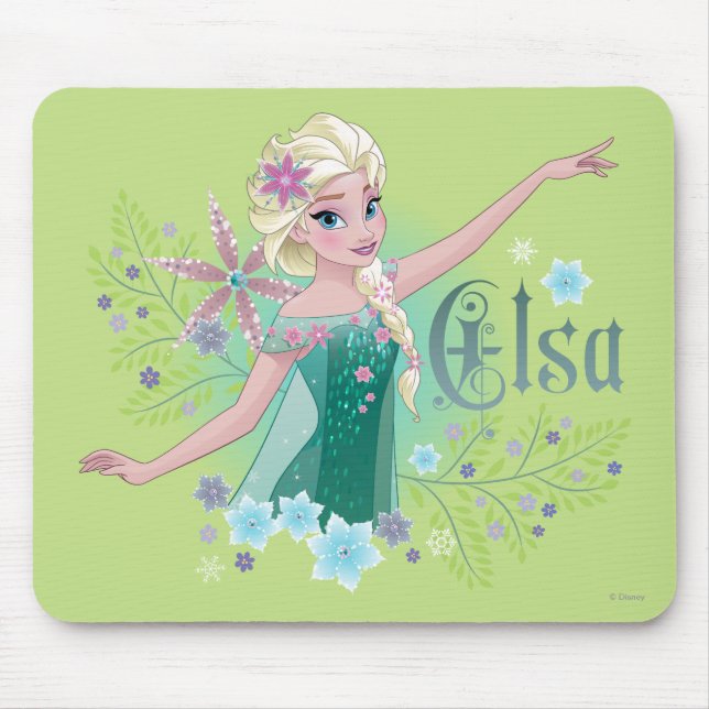 Tapis De Souris Elsa | Donner du coeur (Devant)