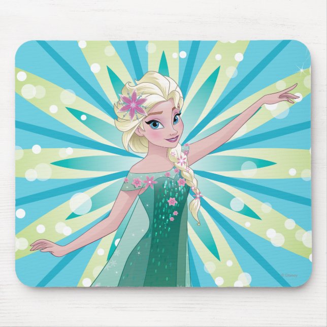 Tapis De Souris Elsa | Jour parfait (Devant)