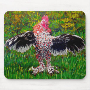 Tapis De Souris Elvis le poulet Mousepad