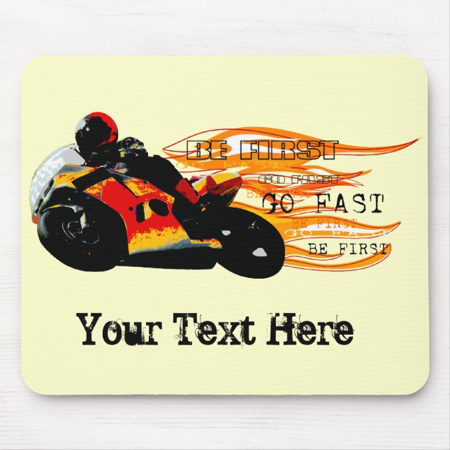 Tapis De Souris Emballage de moto (Devant)