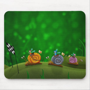 Tapis De Souris Emballage d'escargot