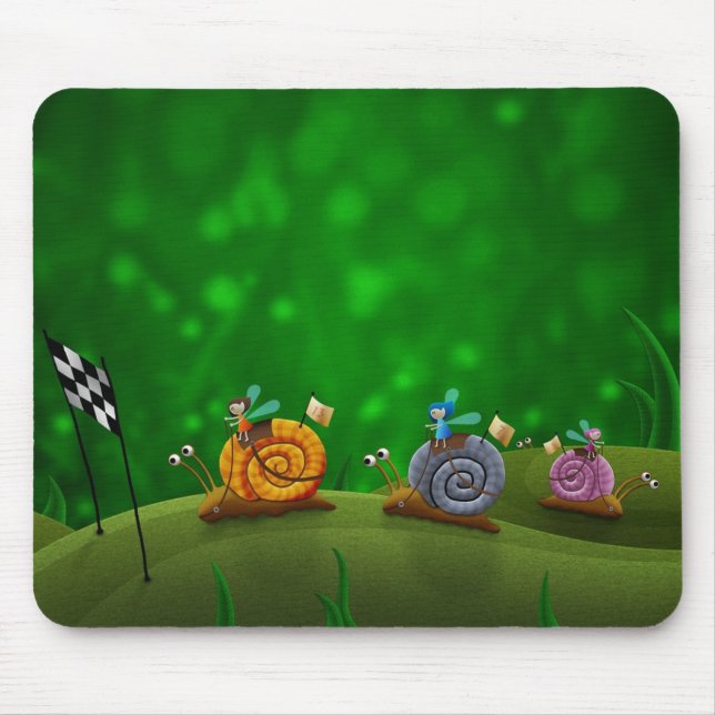 Tapis De Souris Emballage d'escargot (Devant)