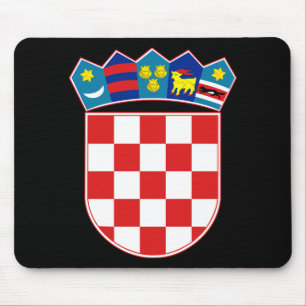 Tapis De Souris emblème de la Croatie