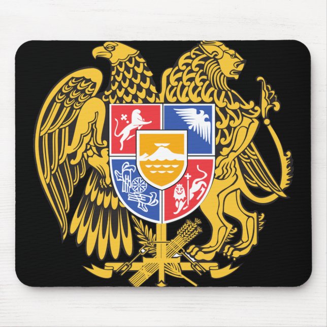 Tapis De Souris emblème de l'arménie (Devant)