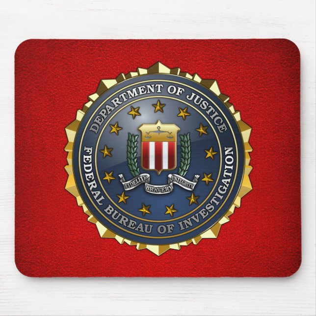 Tapis De Souris Emblème du FBI (Devant)