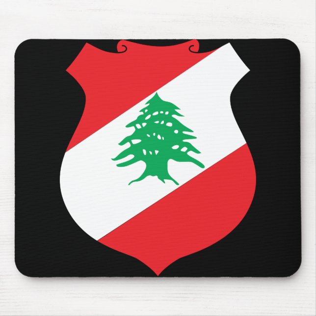 Tapis De Souris emblème du liban (Devant)