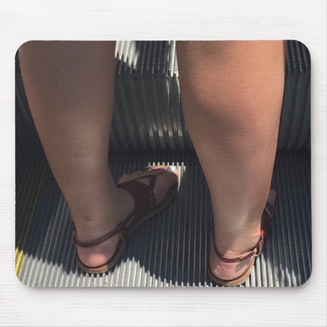 TAPIS DE SOURIS EMBRASSEZ MES PIEDS (Devant)