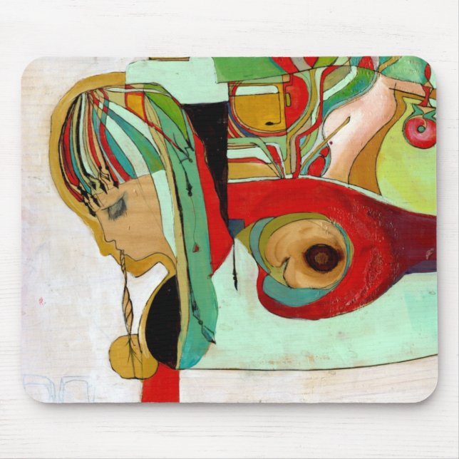 Tapis De Souris Émeute tranquille Mousepad (Devant)