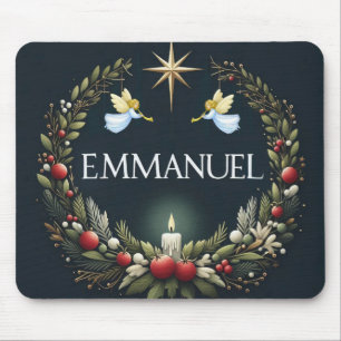 Tapis De Souris Emmanuel Christmas angels