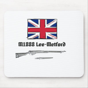 Tapis De Souris Empire britannique Fusil Lee Metford P1888