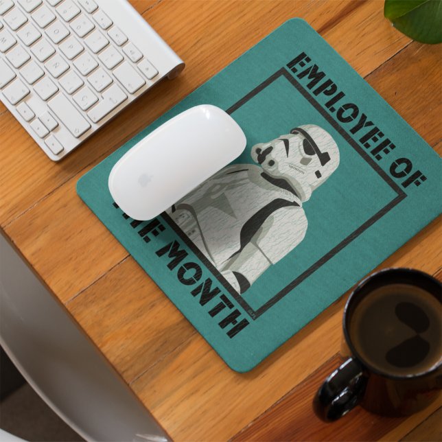 Tapis De Souris Employé du mois - Stormtrooper (Créateur téléchargé)