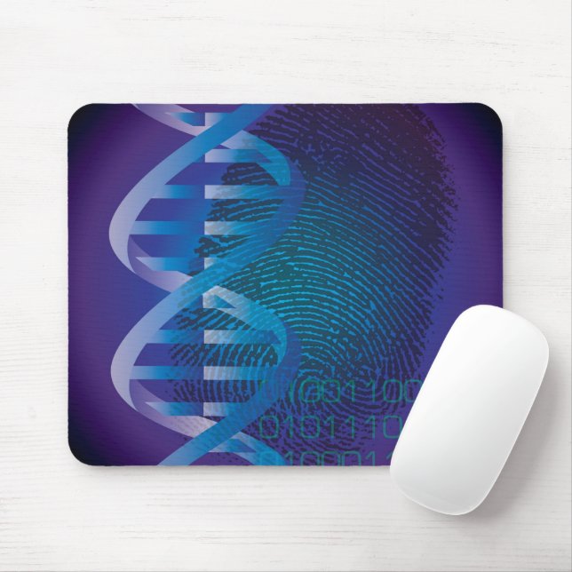 Tapis De Souris Empreinte ADN Science Médicale (Avec souris)