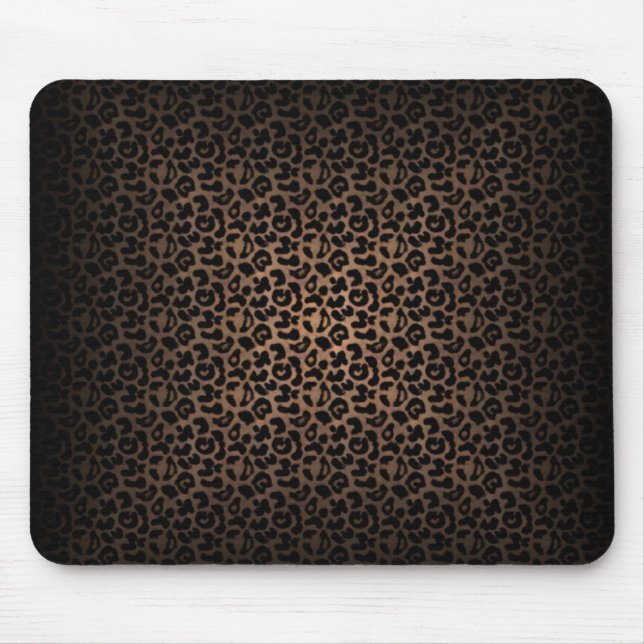Tapis De Souris Empreinte de léopard Camo (Devant)