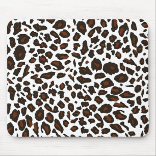 Tapis De Souris Empreinte de léopard de neige