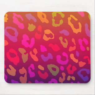 Tapis De Souris Empreinte de léopard Summer Ombre