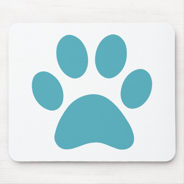 Tapis De Souris Empreinte de patte (Devant)