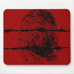 Tapis De Souris Empreinte digitale