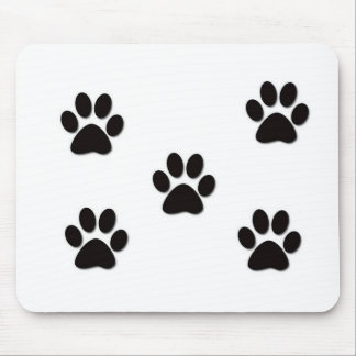 Tapis De Souris Empreintes de pattes de chiot