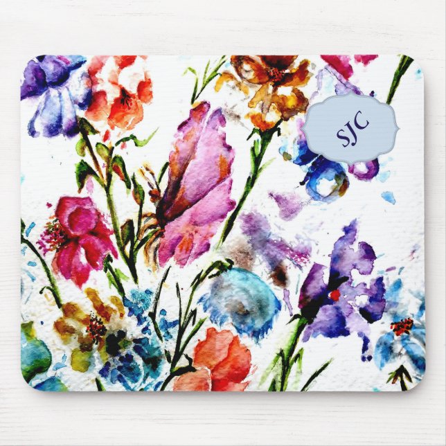 TAPIS DE SOURIS EMPREINTES DE PATTES PUPPY | MOUSE PAD (Devant)