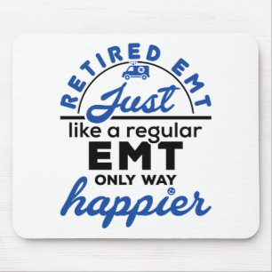 Tapis De Souris EMT EMS de retraite Paramètre Retraite Dons Amusan