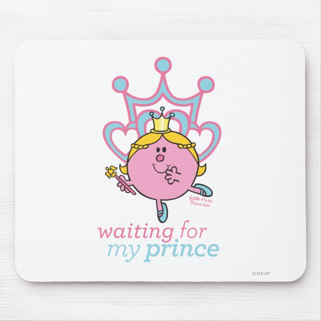 Tapis De Souris En Attendant Mon Prince (Devant)
