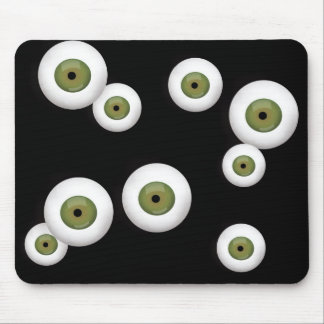 Tapis de souris en caoutchouc de globe oculaire