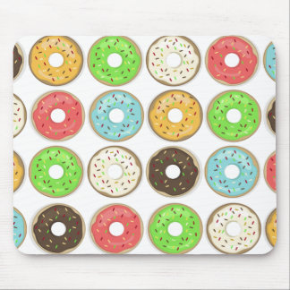 Tapis de souris en forme de beignet