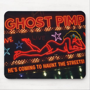 Tapis de souris en gel Ghost Pimp