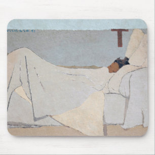 Tapis De Souris En Lit, Edouard Vuillard